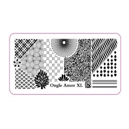 Plaque stamping XL | ONGLE AMOR